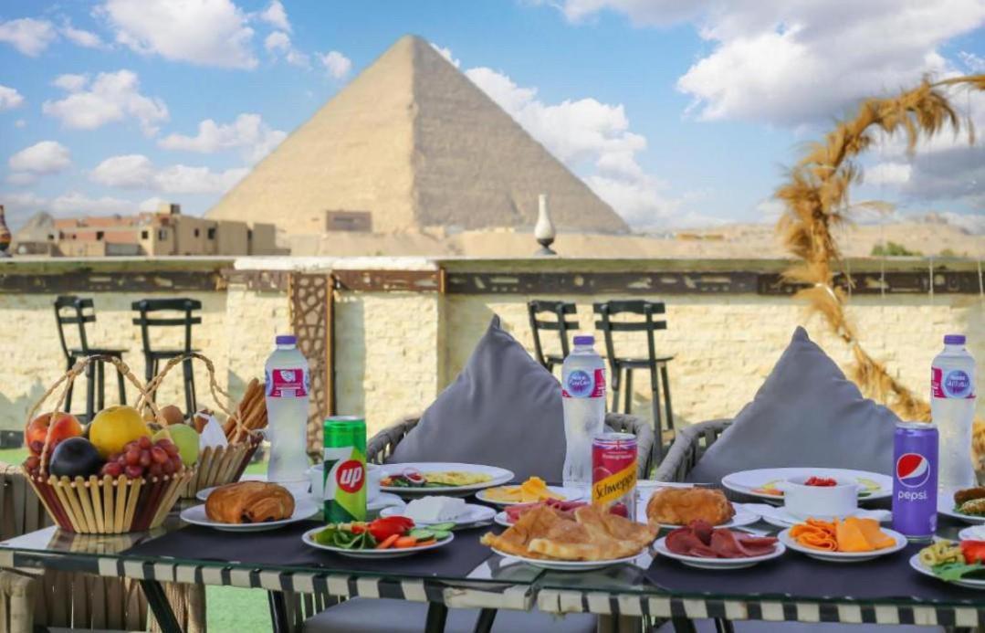 Thoth Pyramids Inn Kafrat al Jabal Ngoại thất bức ảnh